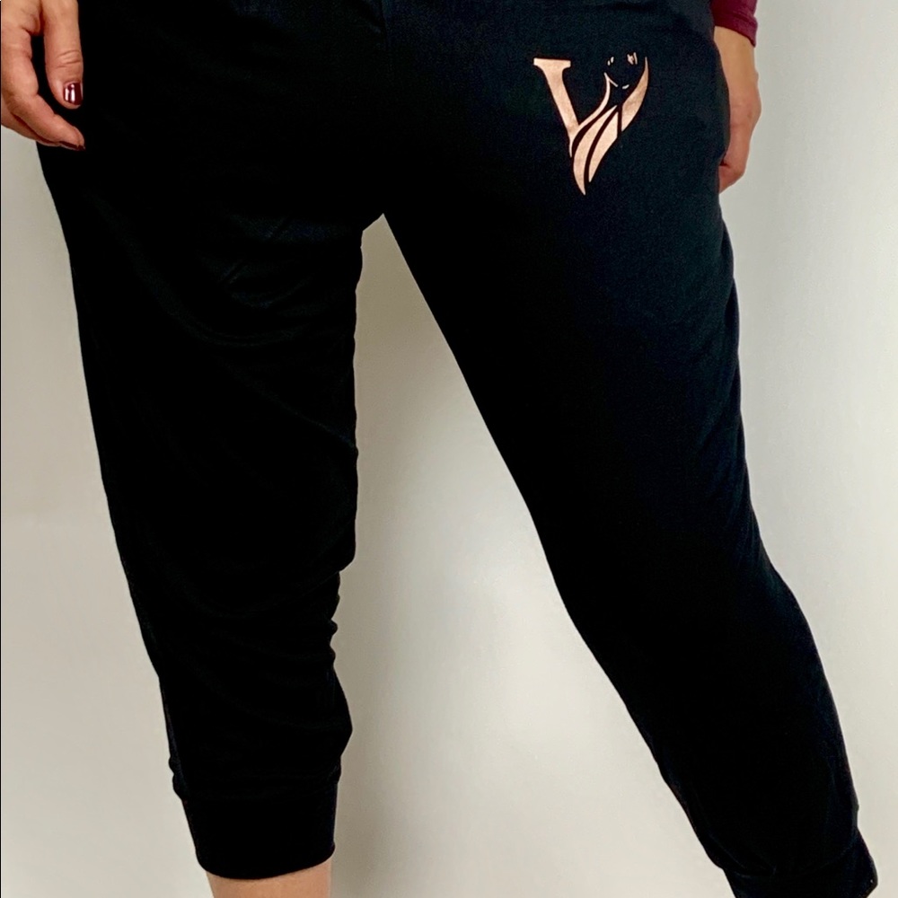 Black harem pants